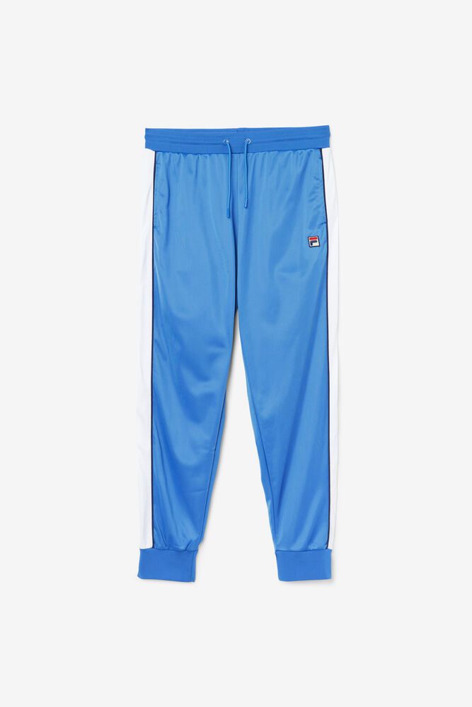 Fila Pants Elijah Track Mens Blue - India IEC-854237